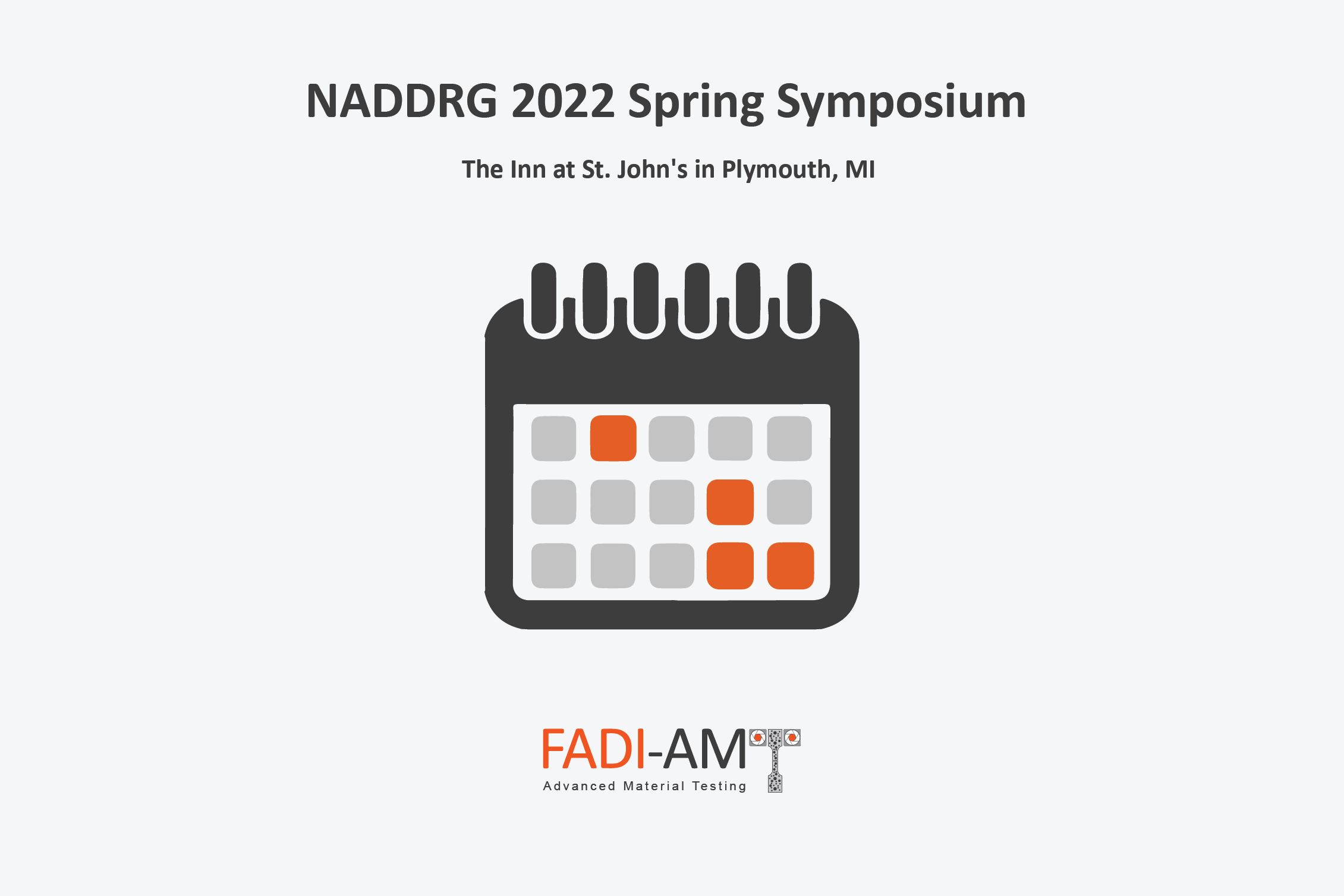NADDRG 2022 Spring Symposium, FADI-AMT Events